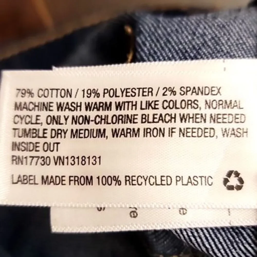 Wild Fable High Rise Denim Short-Short Size 2/26 - Picture 4 of 5